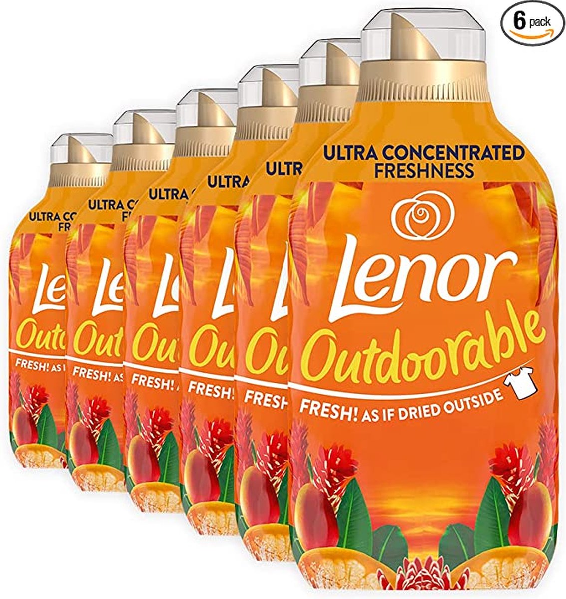 Lenor Ginger Lily and Goyave - Assouplissant - 12 x 41 lavages