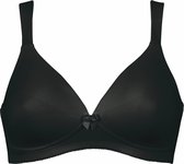 Naturana - Soft bh met brede bandjes - 5266 - Zwart - 75A