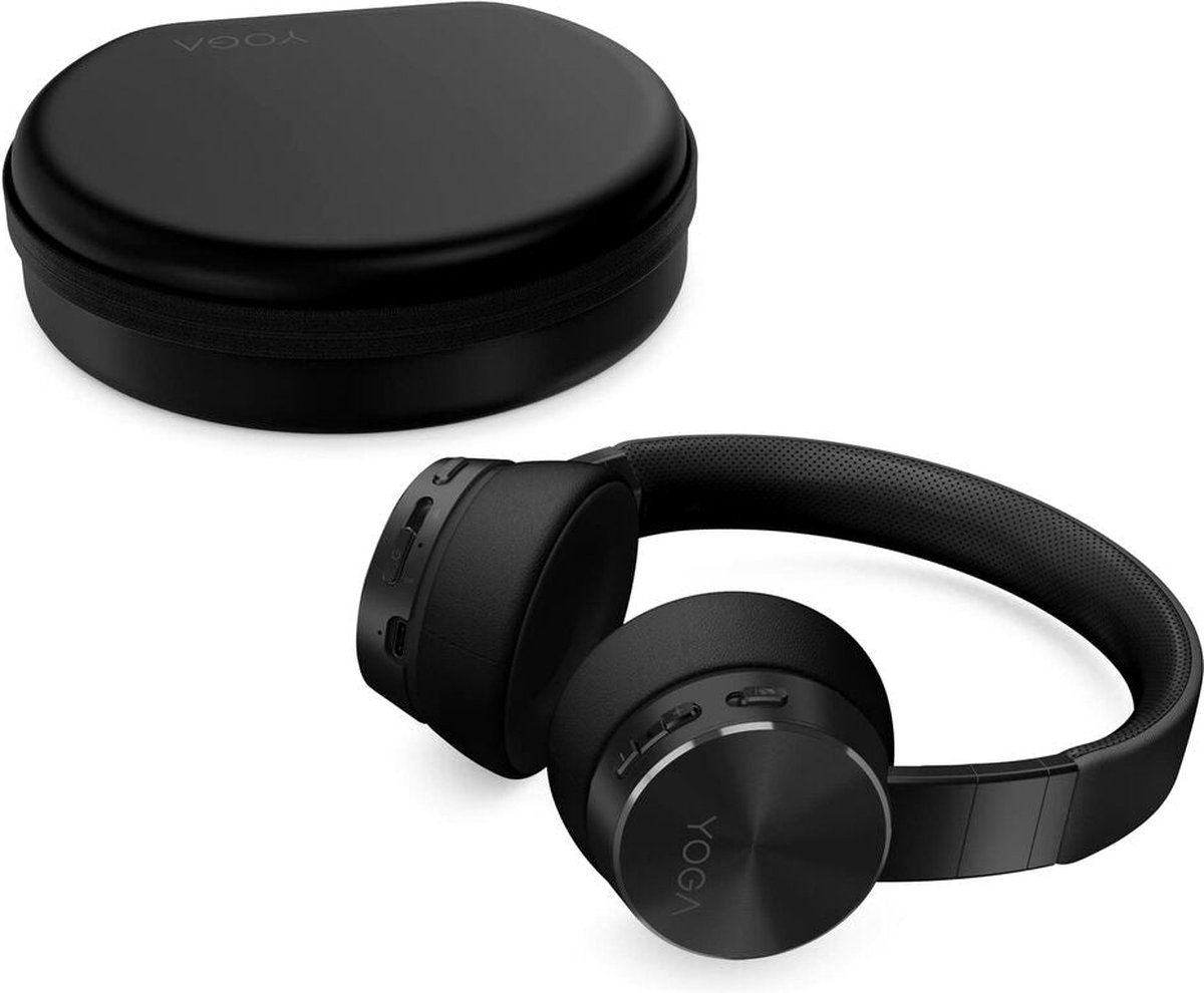 Headset met Bluetooth en microfoon Lenovo Yoga Zwart