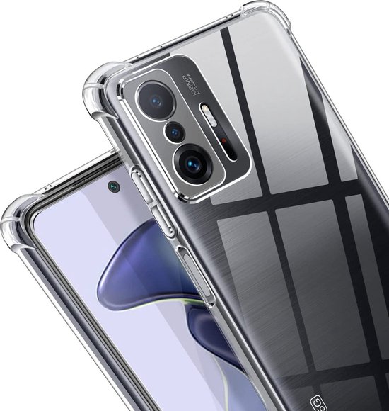 Cover per Xiaomi 11T/Xiaomi 11T Pro 5G Custodia + [3 Pezzi