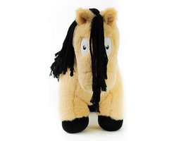 foto van Crafty Ponies paardenknuffel Valk/wildkleur- kinderen-paard- 48cm-met instructieboekje