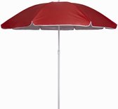 Zoem - Parasol - Avec support - Plage - Rouge - Strong - Windproof - Windstrong - Sun - Umbrella - Parasol holder