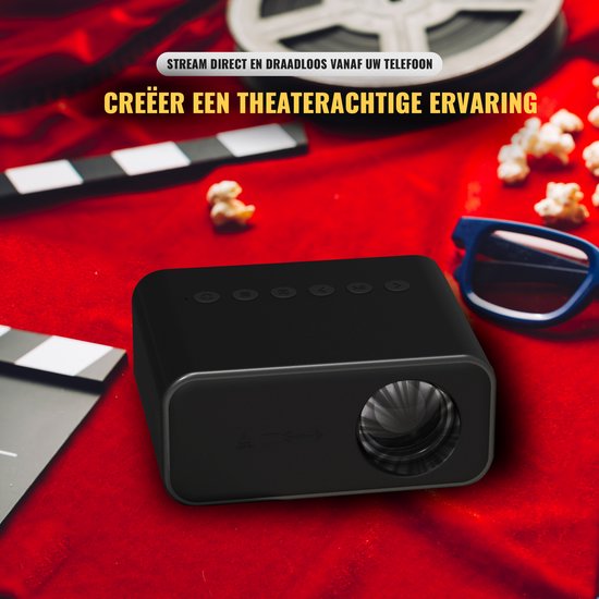 Universele mini beamer 1280 720 usb mini beamer smartphone mini