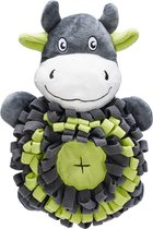 Beeztees Hide And Seek Vache - Jouet pour Chien - Peluche - 32x21.5x9 cm