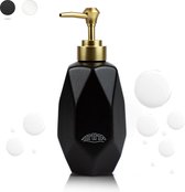 Distributeur de savon Nimma - Pompe à savon autoportante 300ML - Pompe à savon pour les mains - Pompe à savon - Savon pour les mains - Zwart