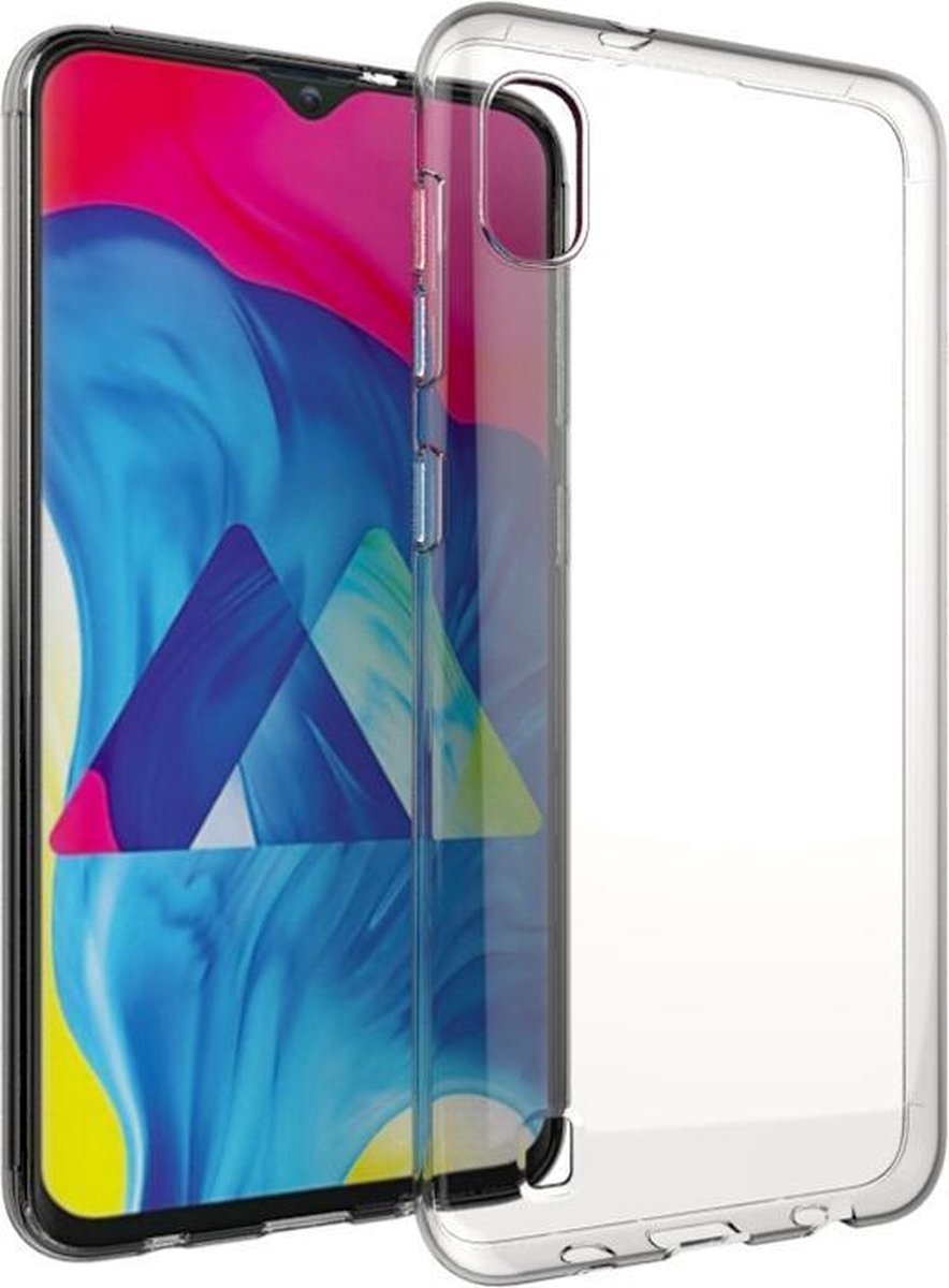 Pearlycase Transparant TPU Siliconen case hoesje Geschikt voor Samsung Galaxy A10