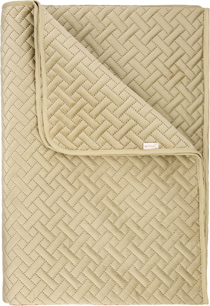 Yellow Sand Sprei Audrey 180x260 cm, gemaakt van 100% Polyester