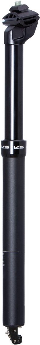 Kind Shock Ks Eten 31.6 Internal Cable Retrocede 100 Mm Dropper Zadelpen Zwart One Size / 31.6 mm