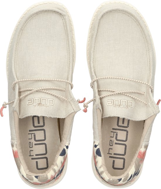 HEYDUDE heren Wally gevlochtenMoccasin