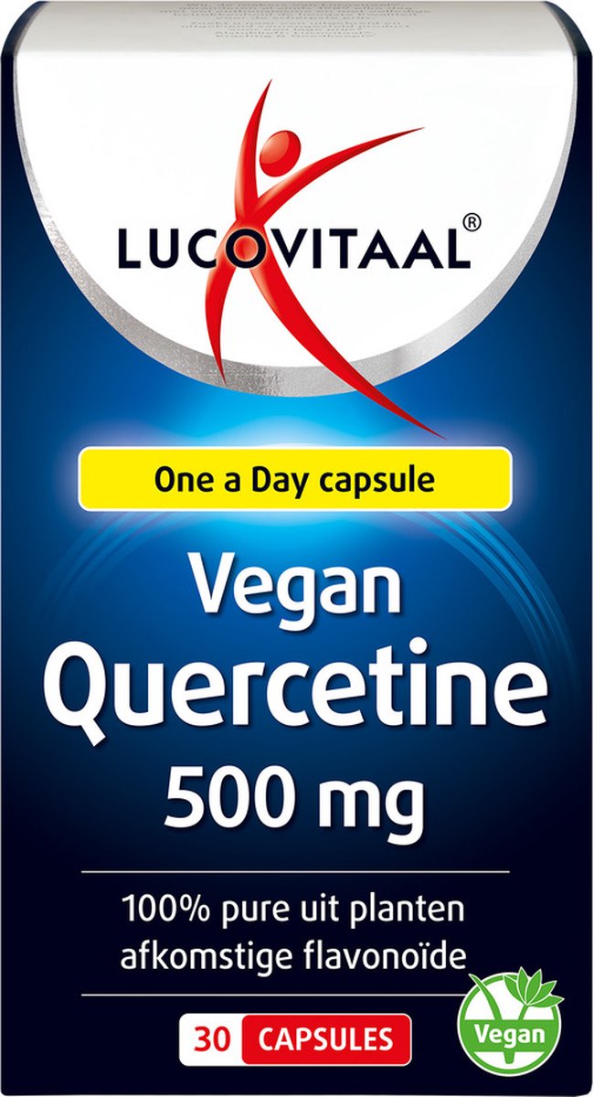 Goedkoopste Lucovitaal Quercetine 500mg 30 capsules