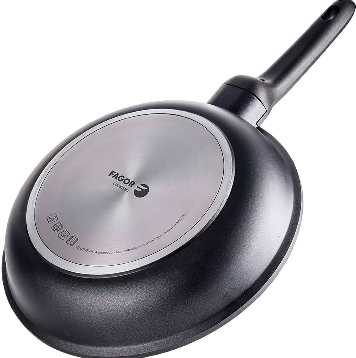 Fagor Pan Fagor Alutherm Zwart Aluminium (Ø 26 Cm)