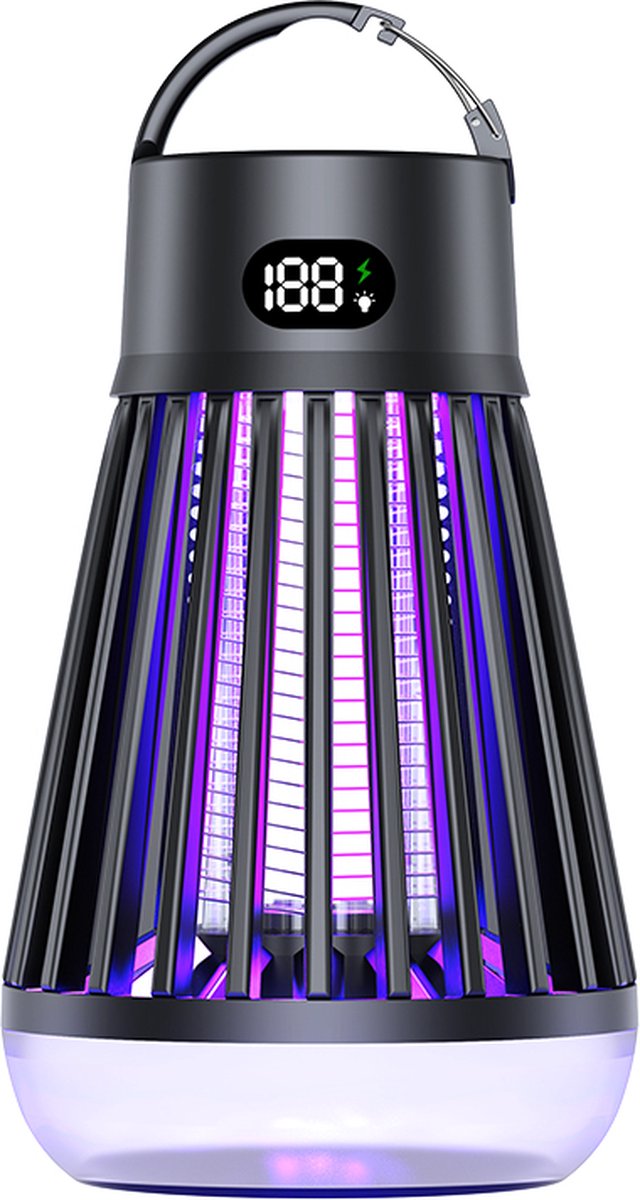 3 soorten UV-Antimuggen lamp - 2023 Nieuwe Versterkt- Mosquito Camping Lamp-  2 IN 1... | bol.com