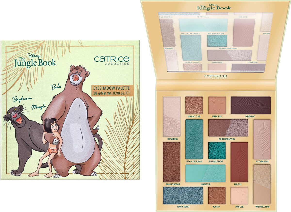 Catrice Oogschaduwpalette Disney The Jungle Book 030 Mother Nature's Recipes, 28 g - catrice
