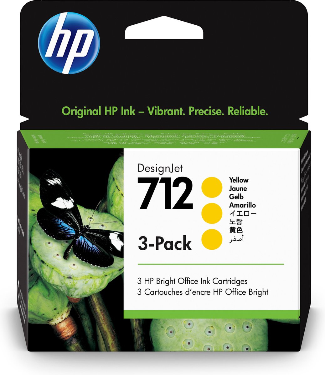 Original Ink Cartridge HP 3ED79A Yellow
