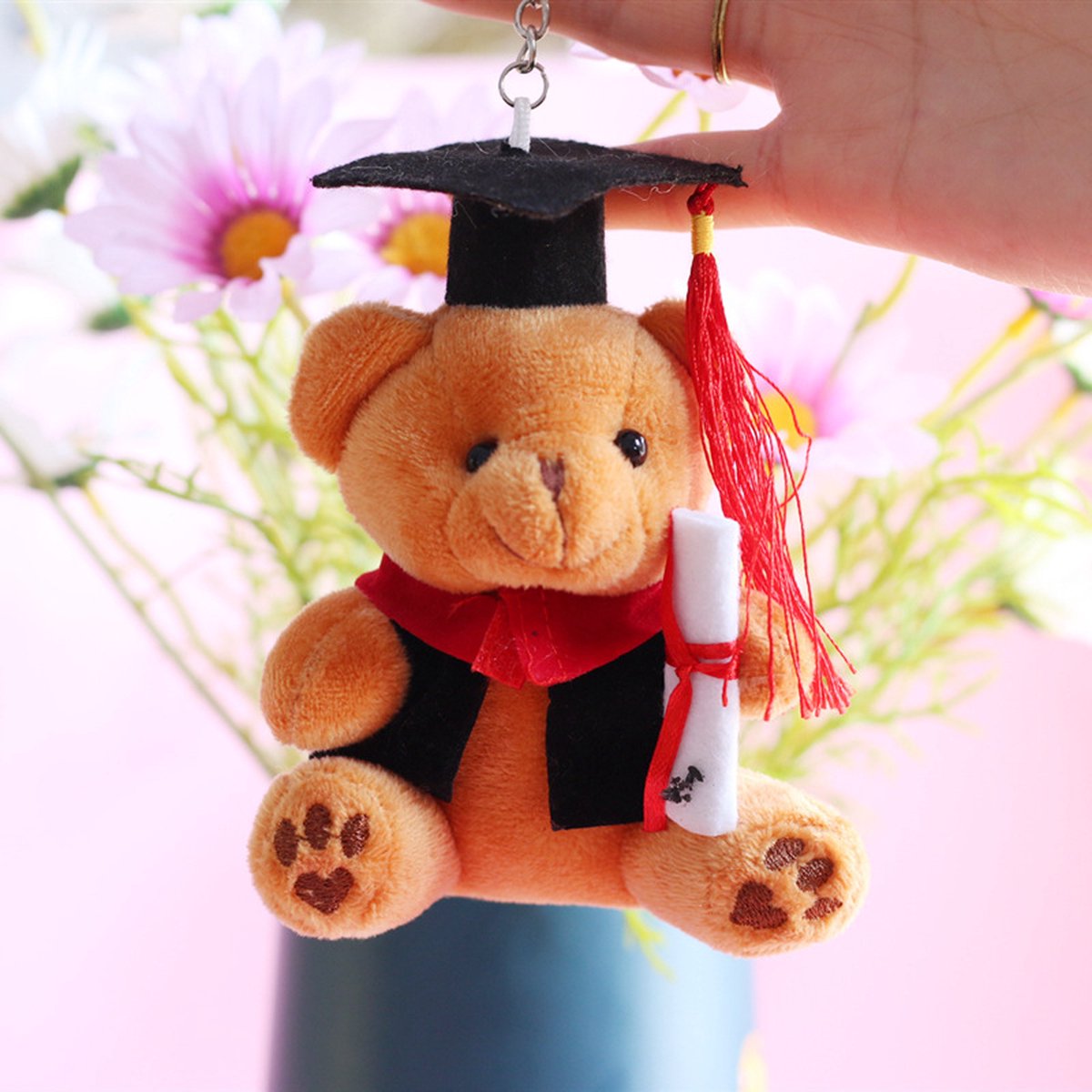 Sleutelhanger Geslaagd / school / diploma / cadeau / graduation keychain / Geslaagd beertje