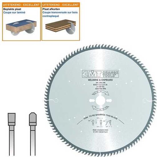 CMT Platenzaag Cirkel zaagblad Zagen 1 Stuk(s) bol