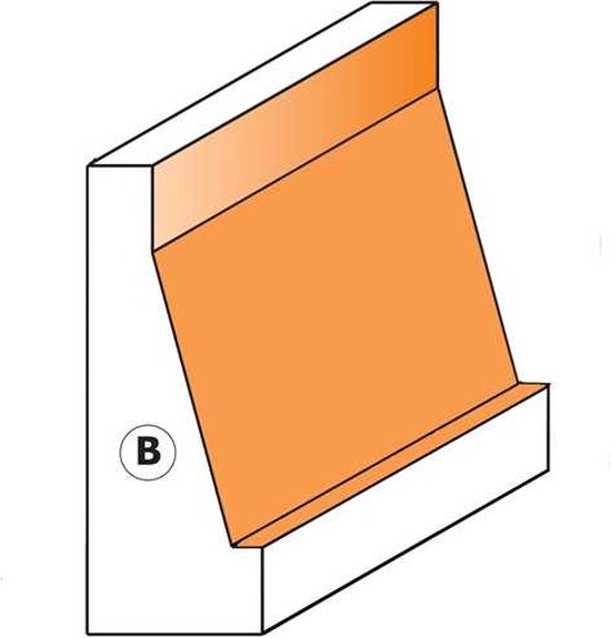 Orange Tools Frezen 955.604.11 FRAISES POUR POIGNÉES Z2 S=12 D=47.6X30 R2.38/R7.14 DR S=12 Shank