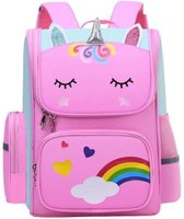 Joya Kids® Eenhoorn Rugzak | Rugtas Meisje | Unicorn Backpack | Roze tas meisjes | Large | Groot | vanaf groep 3