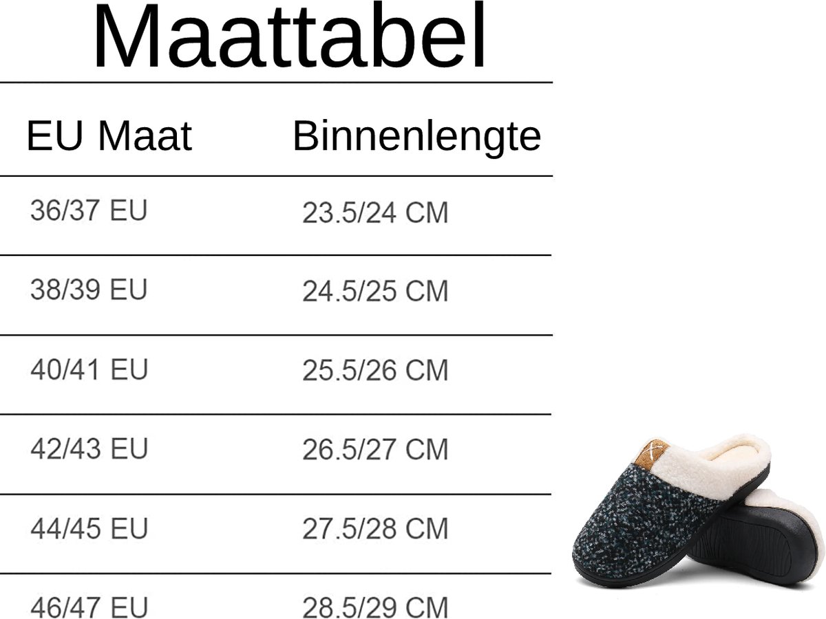 Meik Mangni Dames Pluche Met Fleece Gevoerde Huisschoenen