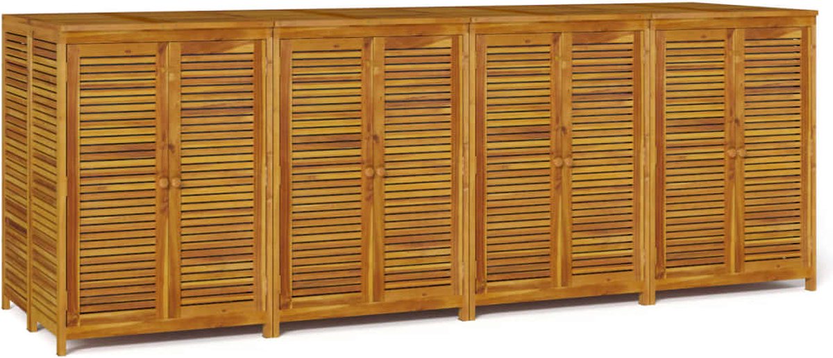 vidaXL - Tuinbox - 280x87x104 - cm - massief - acaciahout