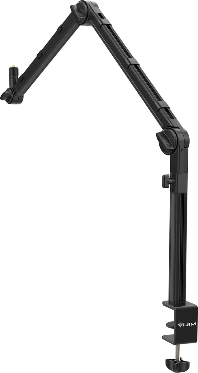 VIJIM LS24 Microfoonarm 3 delen - met kabelgeleiding - Max 103cm hoog - Metaal/Kunstof - Zwart