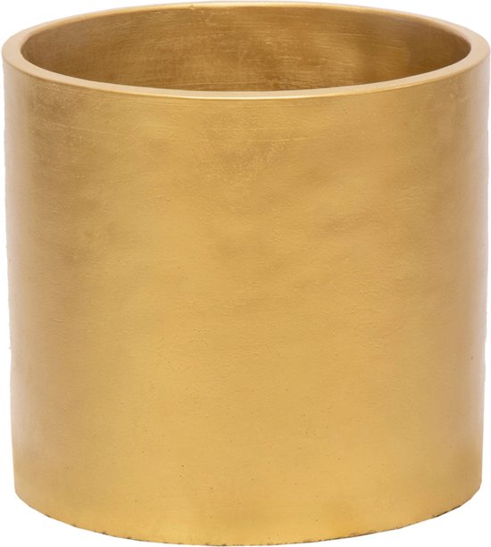 WHOLE HOUSEWARES Glazen vaas - Groot mozaïek goud - 26,7 cm WHOLE HOUSEWARES Glazen vaas - Groot mozaïek goud - 26,7 cm