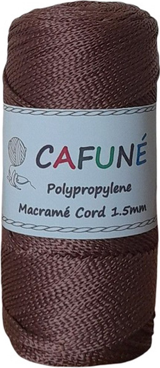 Bobbiny macramé garen 5 mm - Haken, creatieve workshops