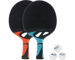 foto van Cornilleau Tacteo Pack Duo 2 bats en 3 ballen