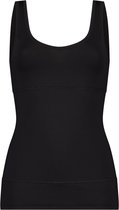 RJ Bodywear Pure Color Shape dames shape hemd (1-pack) - zwart - Maat: XXL