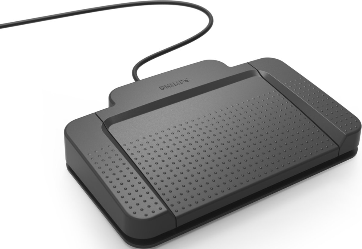 Philips ACC2320 Voetschakelaar USB - Versie met 3 pedalen - US versie