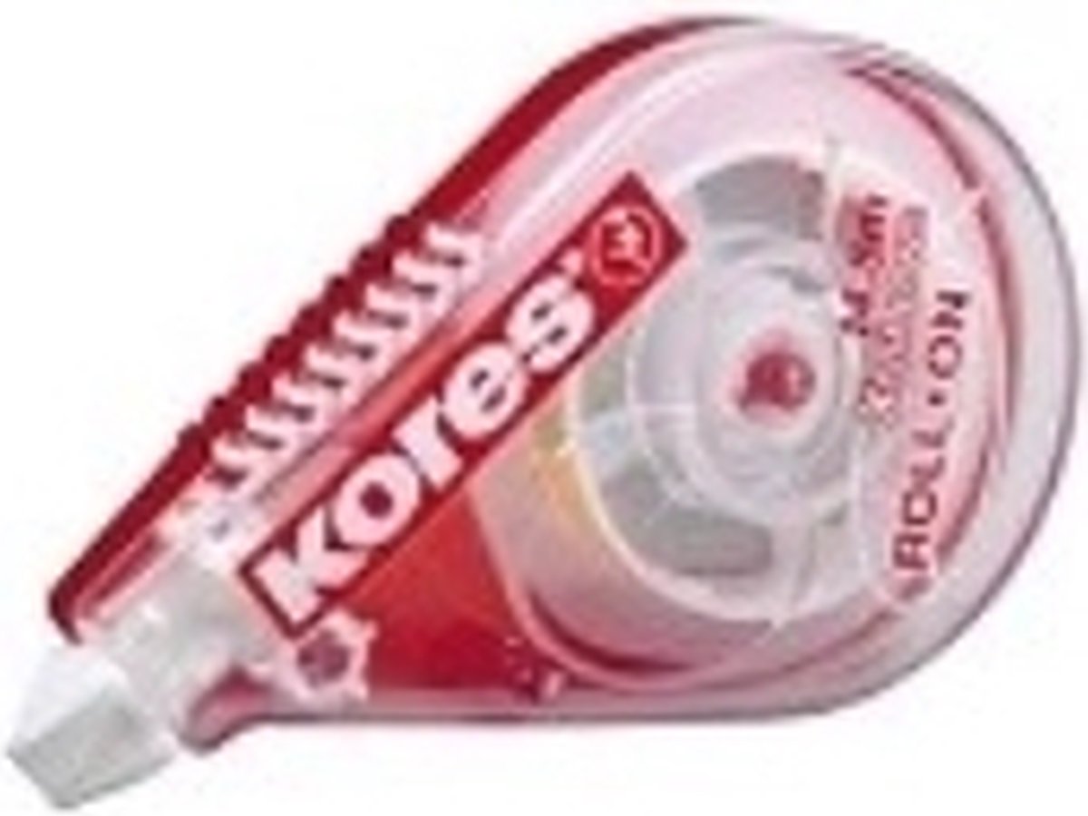 Kores Correctietape 4,2mmx8.5 Rood