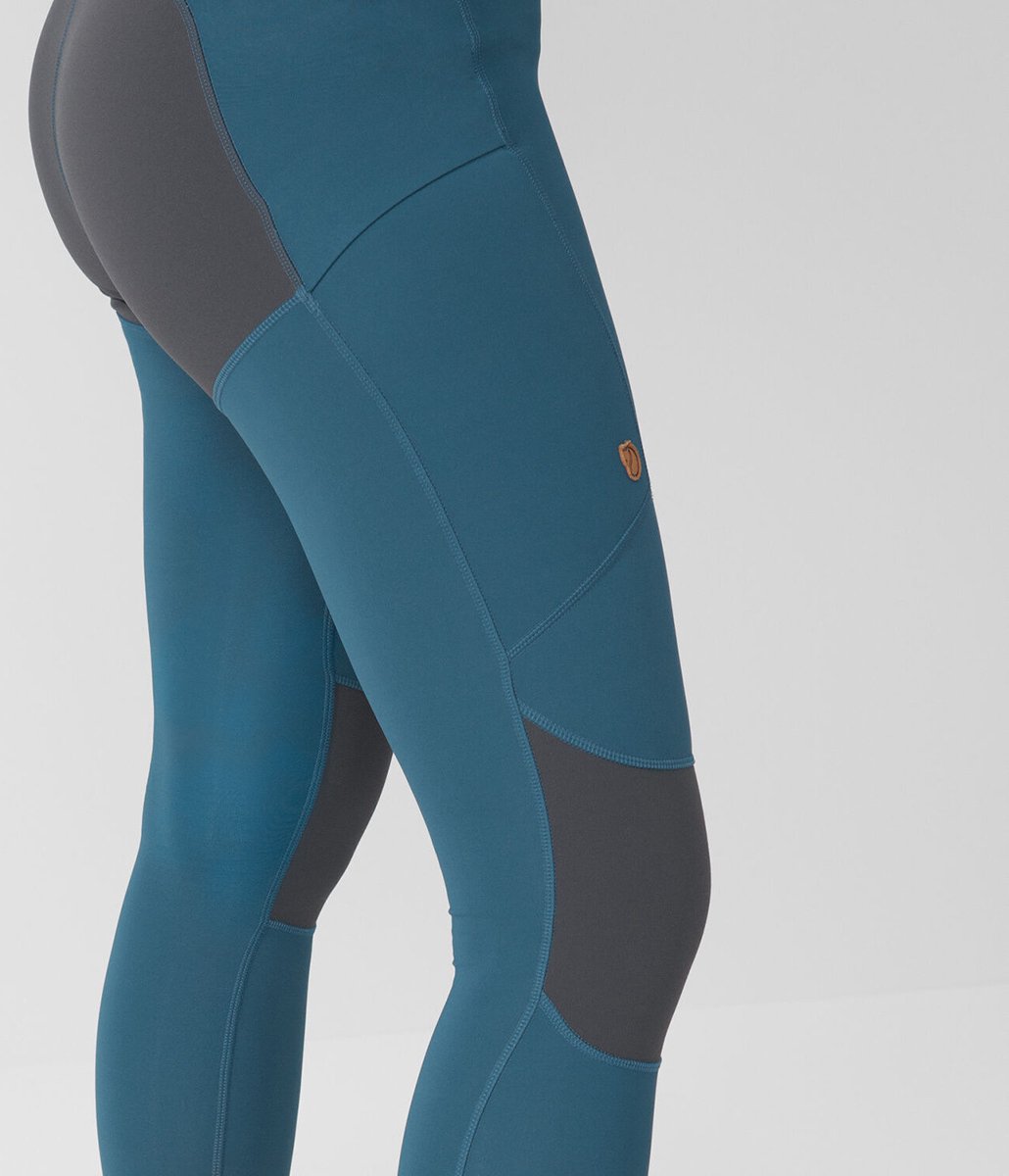 Fjällräven Abisko Trekking Tights Pro Women -iron Outdoor Kleding Broeken Lange broeken Zwart
