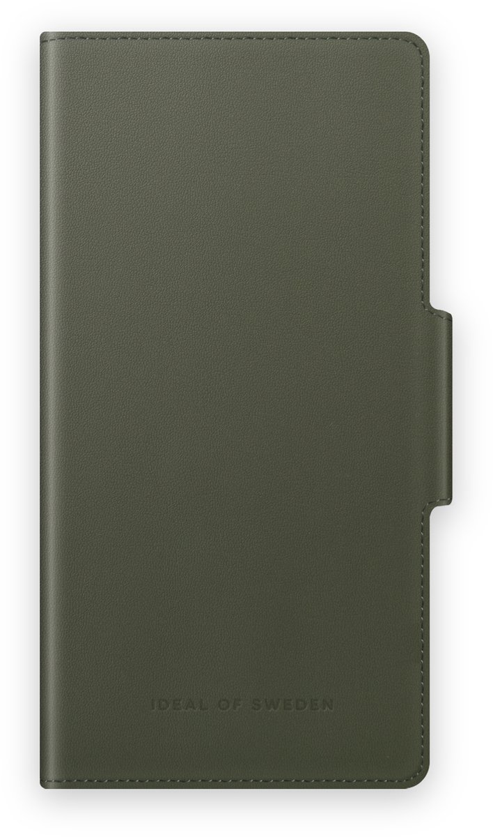 ideal of sweden atelier wallet geschikt voor Apple iphone 14 plus intense khaki