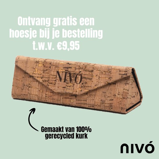 Nivó Zonnebril - Rave Groen - Festival Zonnebril - Retro Zonnebril – Groene Zonnebril - Dames & Heren - UV400 Filter – Gepolariseerd - Gratis luxe brillenhoes