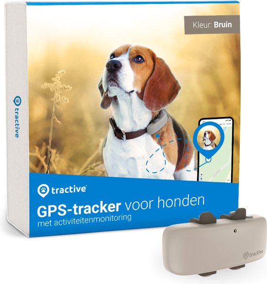 Tractive gps tracker hond