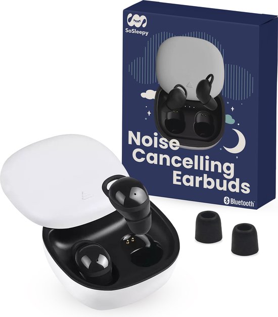 duurzame grondstof Goodwill Boodschapper SoSleepy Draadloze Active Noise Cancelling Oordopjes - Bluetooth Wireless  Earbuds -... | bol.com