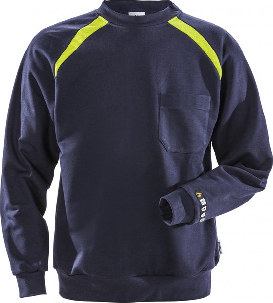 Fristads Flamestat Sweatshirt 984 Sfla - Donker marineblauw - 3XL