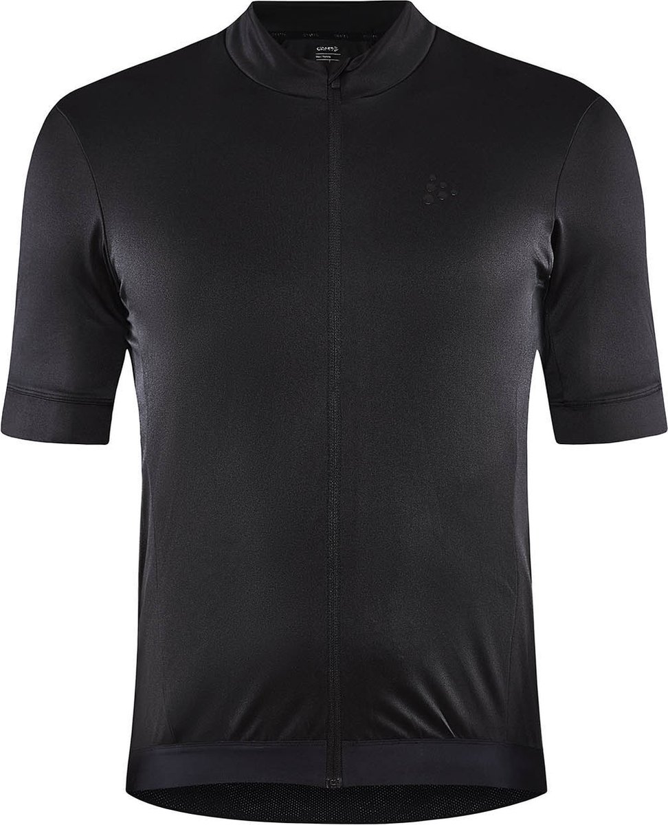 Craft Core Essence Regular Fit Fietsshirt Met Korte Mouwen Heren - Zwart | Maat: XL