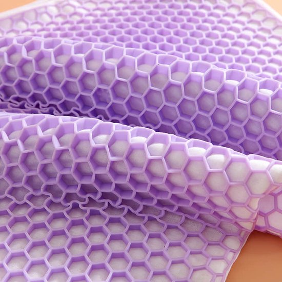 Honeycomb TPE Pillow - Memory Foam Core