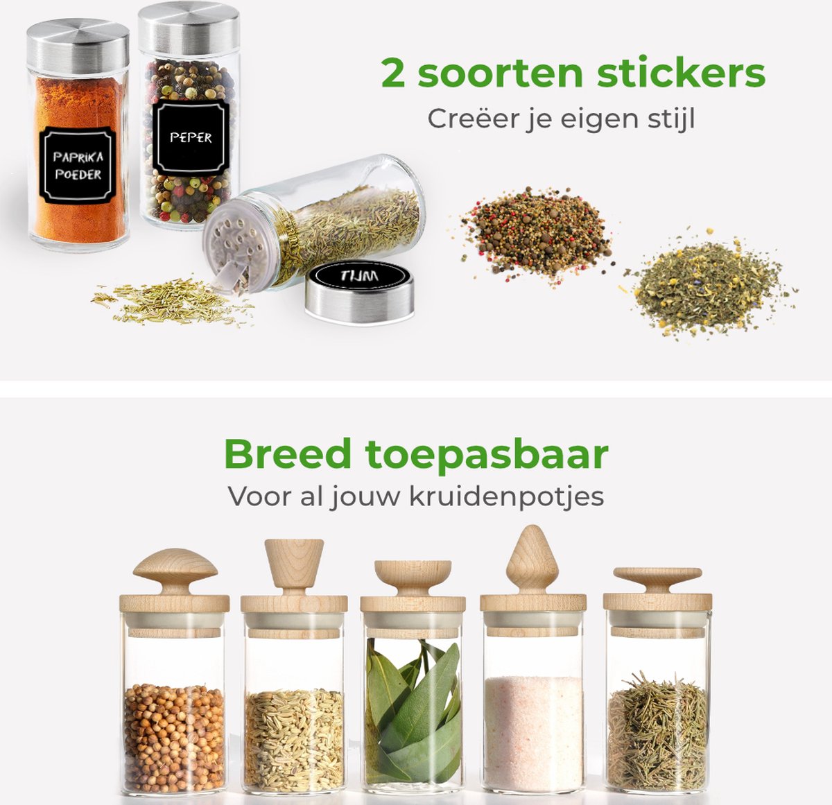 160 Kruiden- en Kruidenetiketten voor potten, Prefdo Waterdicht Gedrukt Kruiden Label Stickers Zwaargewicht Vinyl Krijtbord voor Pantry Spice Organisatie (Zwart 160 Kruiden- en Kruidenetiketten voor potten, Prefdo Waterdicht Gedrukt Kruiden Label Stickers Zwaargewicht Vinyl Krijtbord voor Pantry Spice Organisatie (Zwart