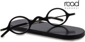 Read Eyewear CHAP07B Ultem leesbril +1.00 - Mat zwart - Aluminium