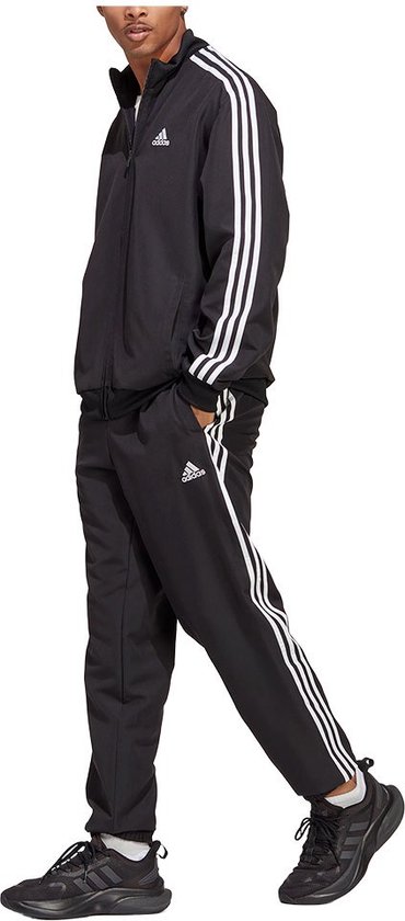 Tegenstander constante genade Adidas Sportswear 3s Woven Tt Trainingspak Zwart M / Regular Man | bol.com
