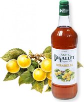 Bigallet Mirabelle (Pruim) traditionele siroop - 1 liter