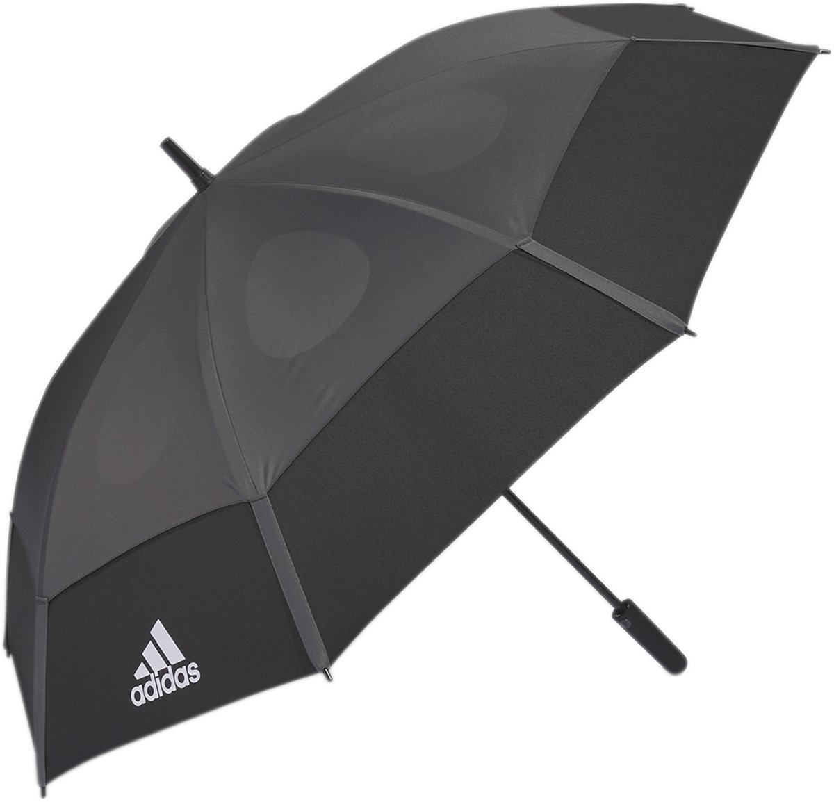 Adidas Double Canopy Umbrella Black/Grey | bol.com