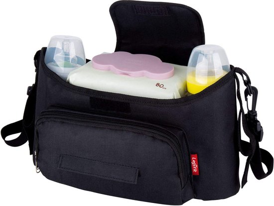 XL Babywagen Einkaufstasche 70x40cm - Wasserdicht Mit 3 Klickverschlüssen