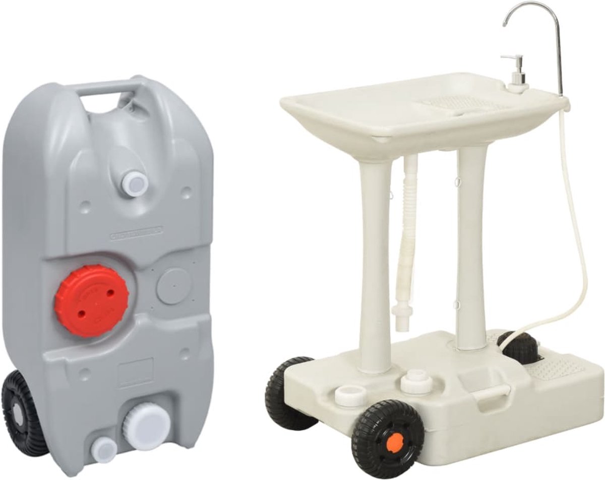 opvouwbare afwasbak / afwasteil 9 liter - Kamperen-outdoor-vrijetijd. Caravan en kampeer specialist