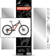 Bikeshield frame bescherming Fullpack oversized matte protectie sticker | fiets folie | onderbuis | zadelbuis | ketting | kabel | breed