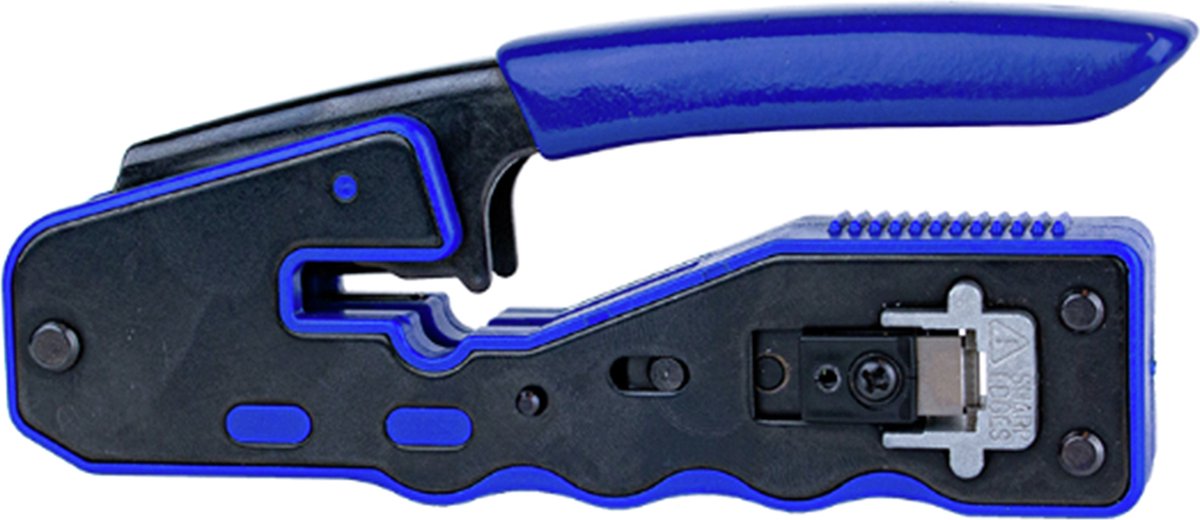 Krimptang UTP CAT6 incl. 10 stuks 'quick connect' RJ45 connectoren