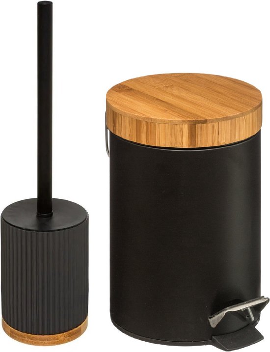 Decopatent Luxe 4 Delige Badkamer Accessoires Set - Wit | DOUCHEGORDIJN