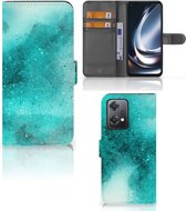 Portefeuille OnePlus Nord CE 2 Lite Cuir PU Portefeuille Livre Peinture Bleu